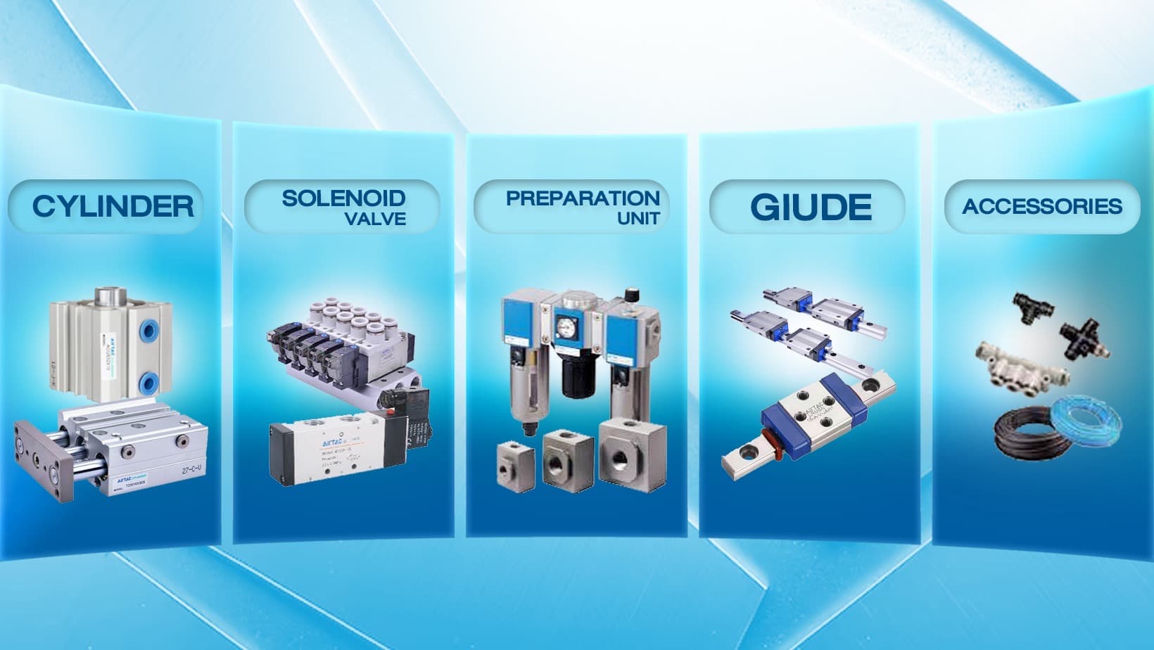 บริษัท ไทย นิวเมติกส์ แอนด์ วาล์ว จำกัด จำหน่ายอุปกรณ์นิวเมติกส์ AirTAC ของแท้