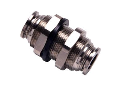 ข้อต่อแบบบัลค์เฮดโลหะรุ่น BPM AirTAC