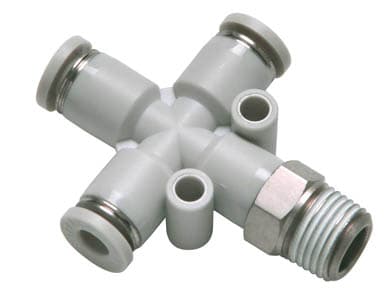 ข้อต่อ 4 ทางเสียบสายลม PZB-S AirTAC